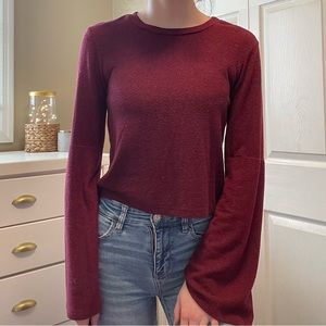 XS Rue21 Bell Sleeve Sweater